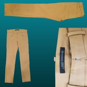 Light Brown Tan Straight cut Zara Pants